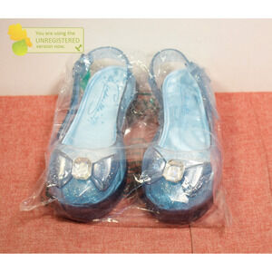 Disney Princess Signature Collection Cinderella Shoes Girls Costume 11/12